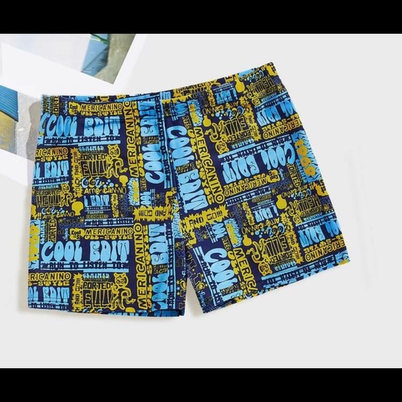 SHEIN Other - Graphic swim trunks
